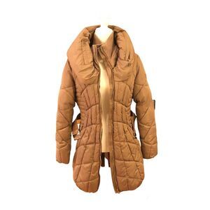 Beautiful Italien Elegant Beige Marx Designer Winter Coat Jacket